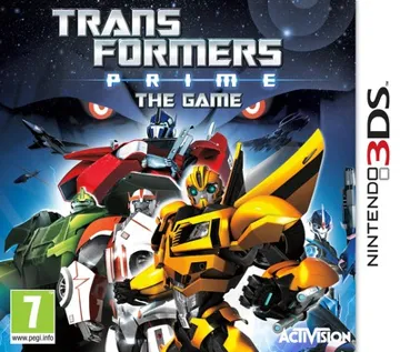 Transformers Prime - The Game (Europe)(En,Fr,Ge,It,Es,Nl,Sv) box cover front